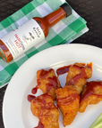 Seed Ranch Flavor Co., The Nasheoul hot sauce, paired with Chicken Nuggets