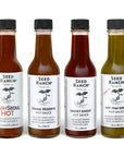 Seed Ranch Flavor Co, The classics bundle hot sauce in 5oz bottle.