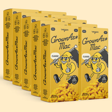 GrownAs* Foods Classic Mac & Cheese Case of 10