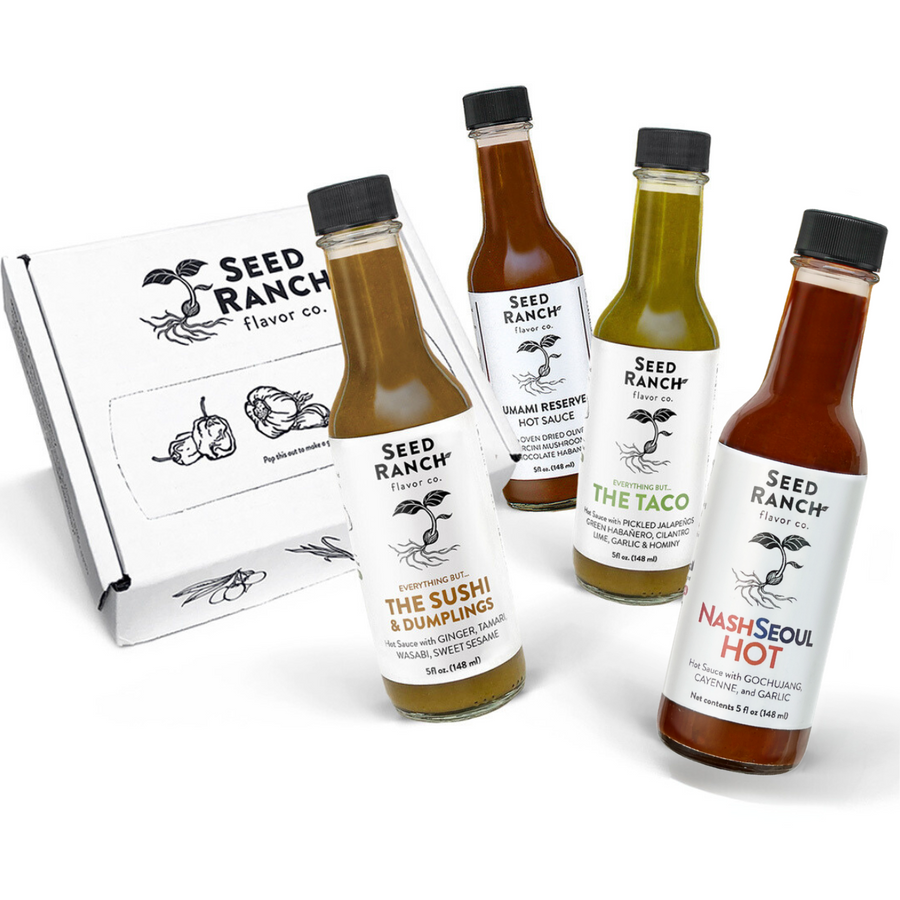 Seed Ranch Flavor Co, What's hot now, the spicy bundle hot sauce