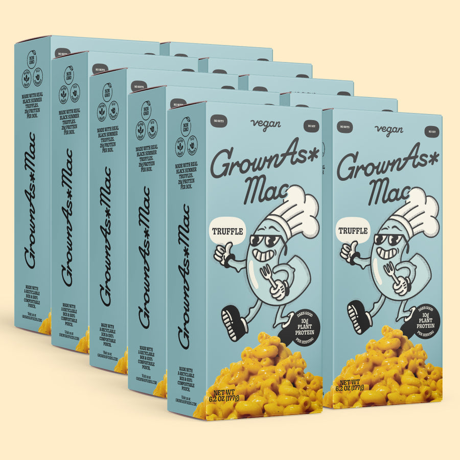 GrownAs* Truffle Mac & Cheese Case of 10