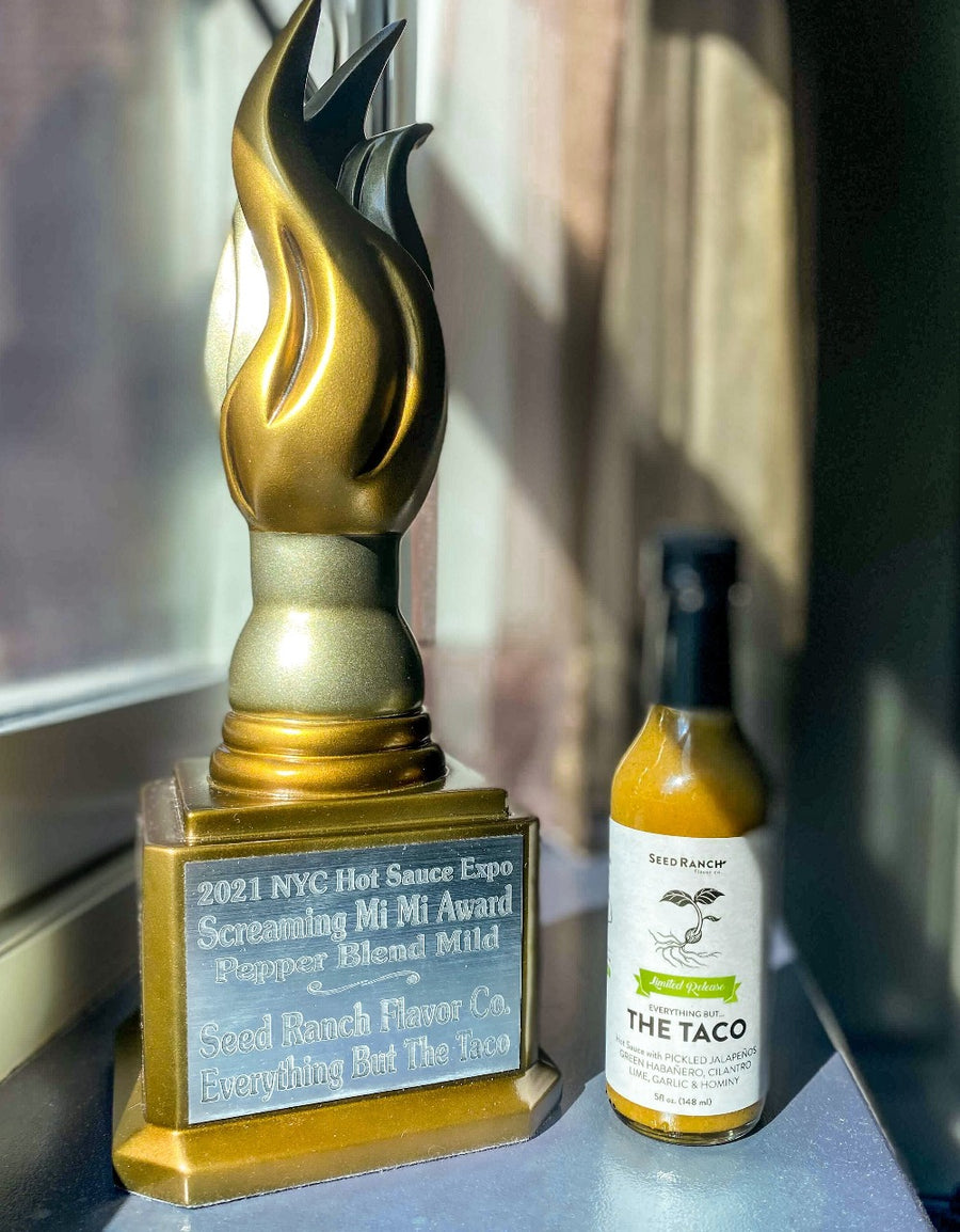 Screaming Mi Mi First Place award winner 2021 NYC Hot Sauce Expo