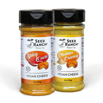 Vegan Cheese 2 pack - Spicy Queso and Cheddar Craving