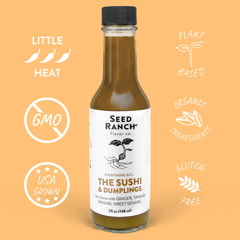 everything but the sushi and dumpling mild hot sauce