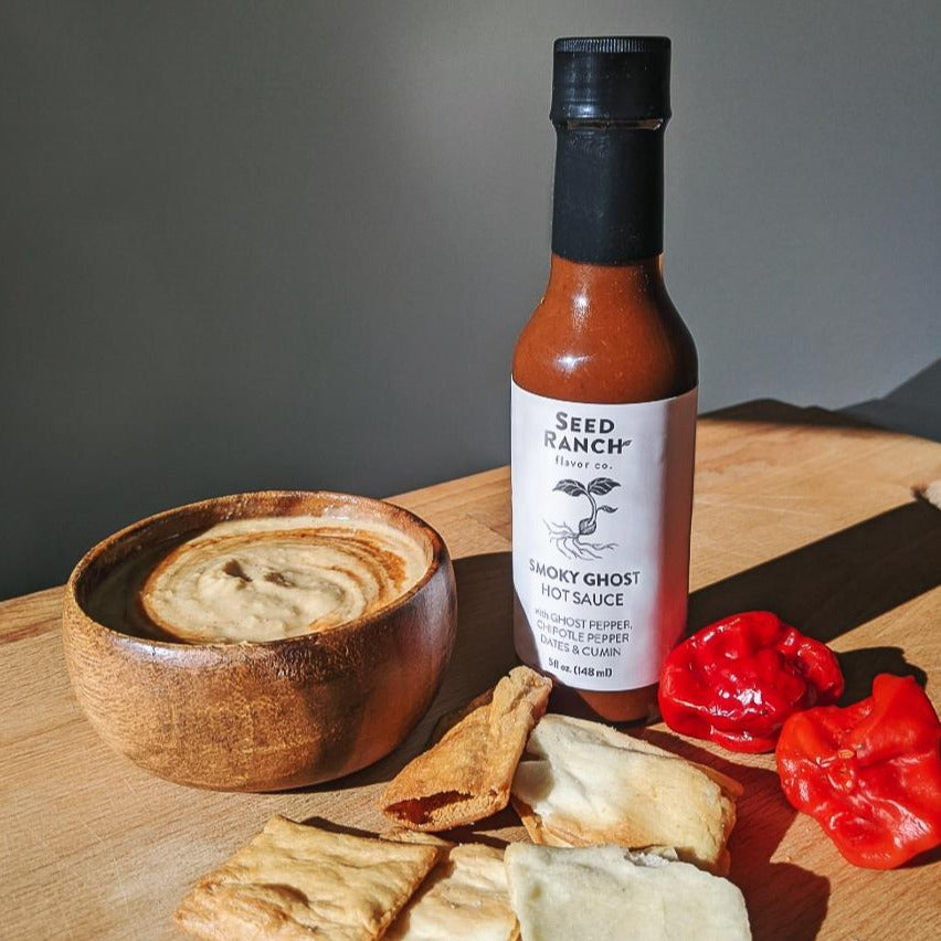 Smoky Ghost Hot Sauce with Ghost Pepper